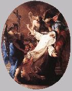 BATONI, Pompeo The Ecstasy of St Catherine of Siena china oil painting artist